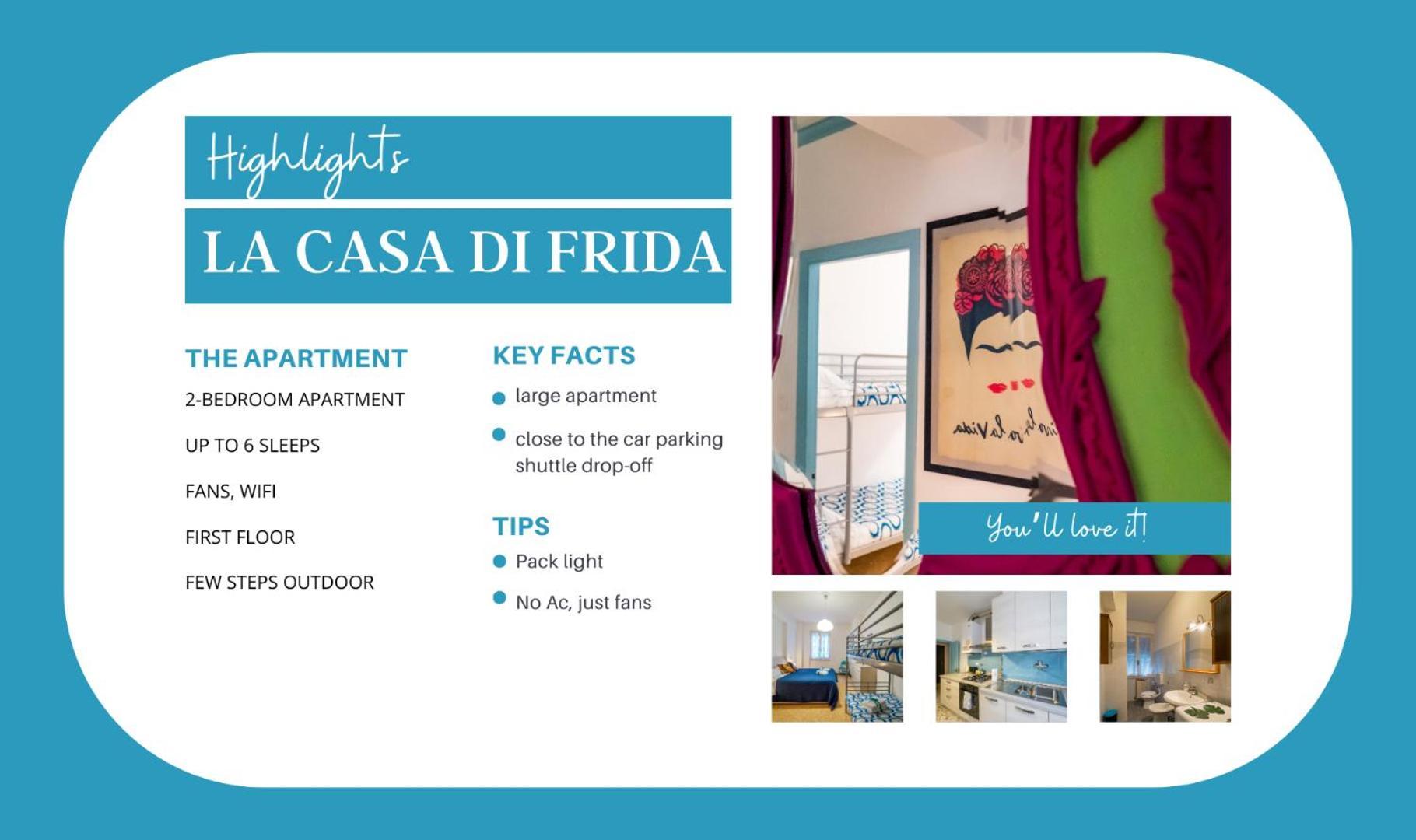 La Casa Di Frida Leilighet Vernazza Eksteriør bilde
